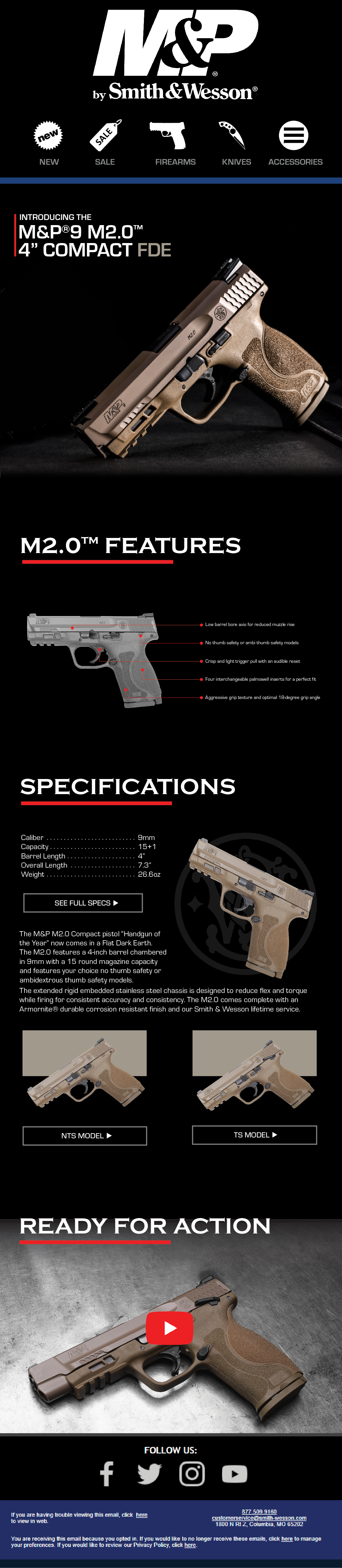 Smith & Wesson Email Sample